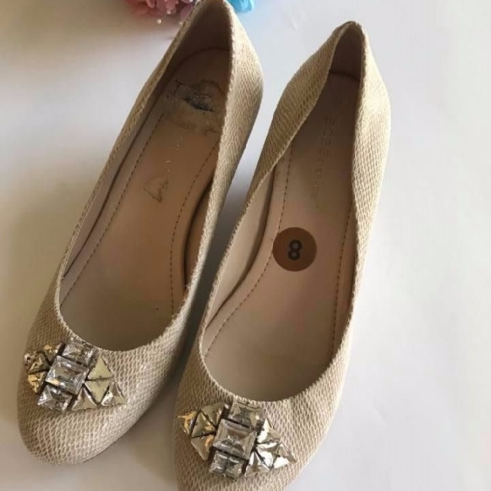 BCBGeneration wedges flats patent shoes 8